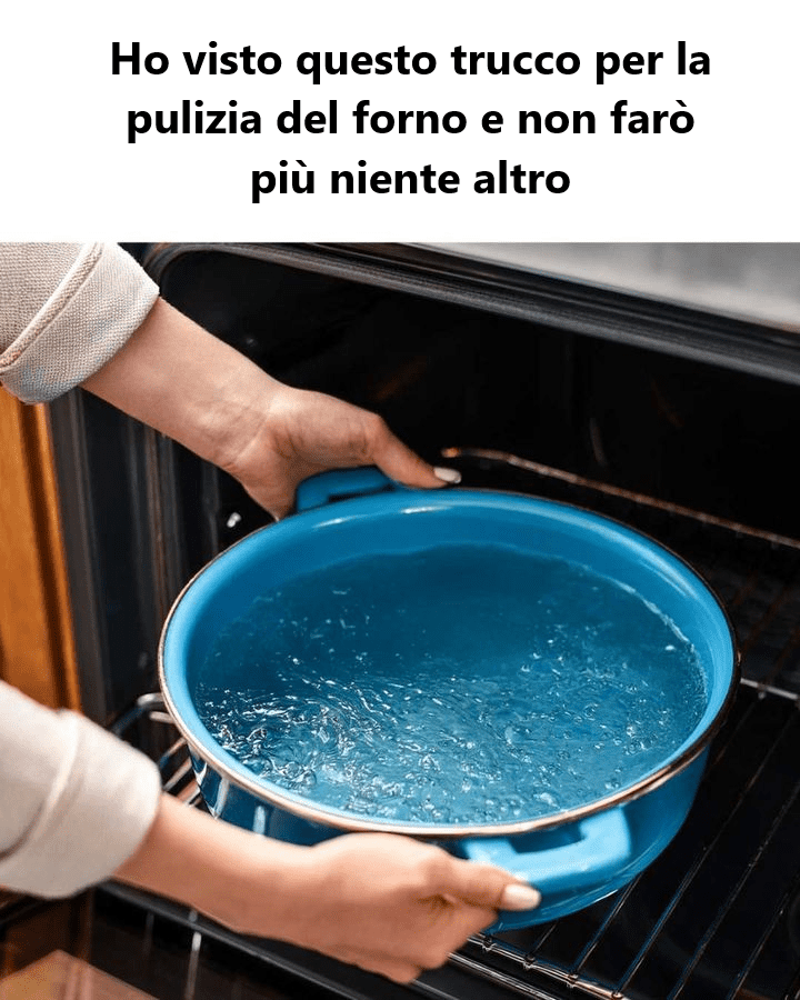 Ho visto questo trucco per la pulizia del forno e non farò più nulla di diverso!