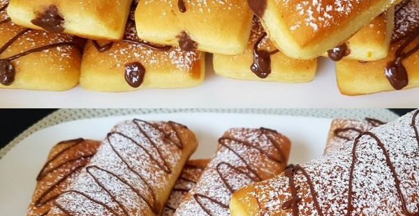 Deliziosa ricetta senza cottura: brioche ripiena al cioccolato
