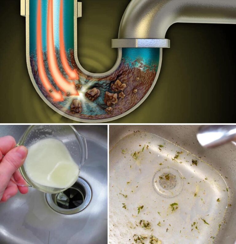 Trucco casalingo per pulire lo scarico e i tubi senza chiamare l’idraulico