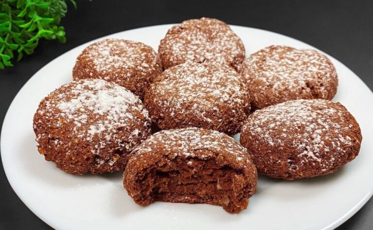 Sformato di farina d’avena e banana al cacao