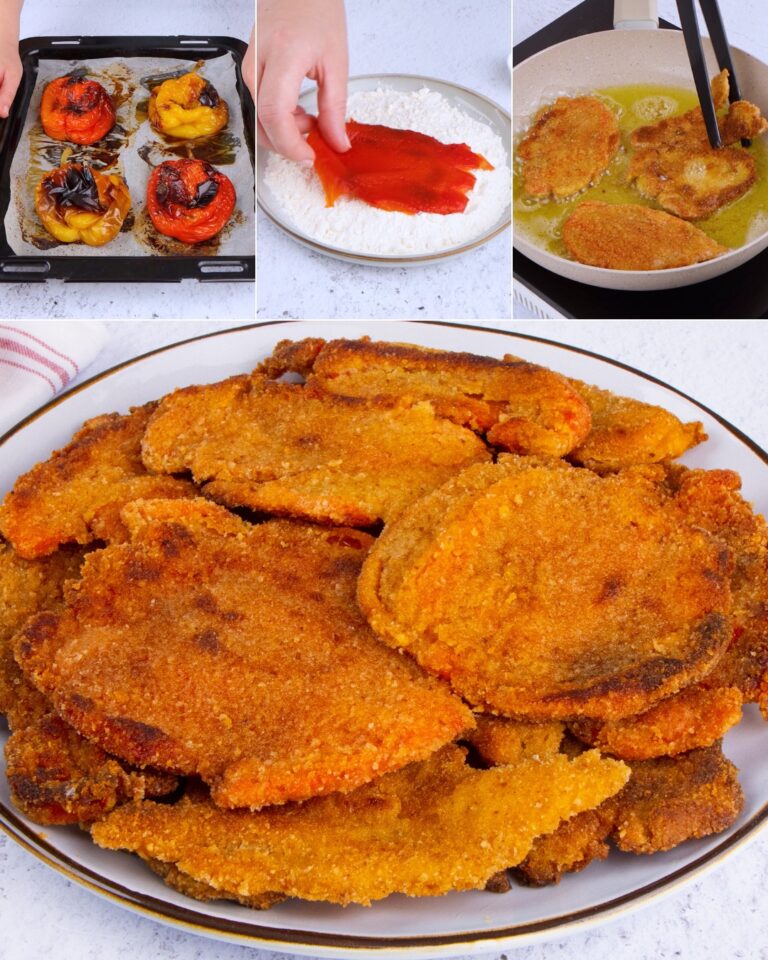 Cotolette di peperoni: la ricetta della pietanza gustosa e croccante