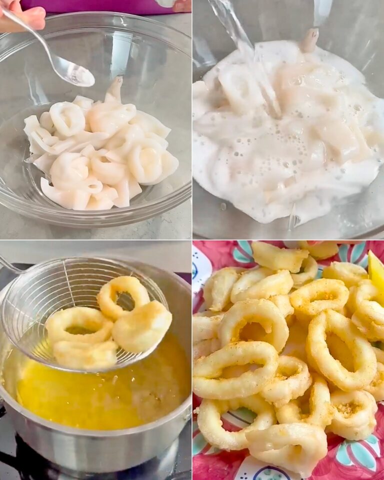 Calamari fritti: il metodo per averli croccanti fuori e morbidi dentro