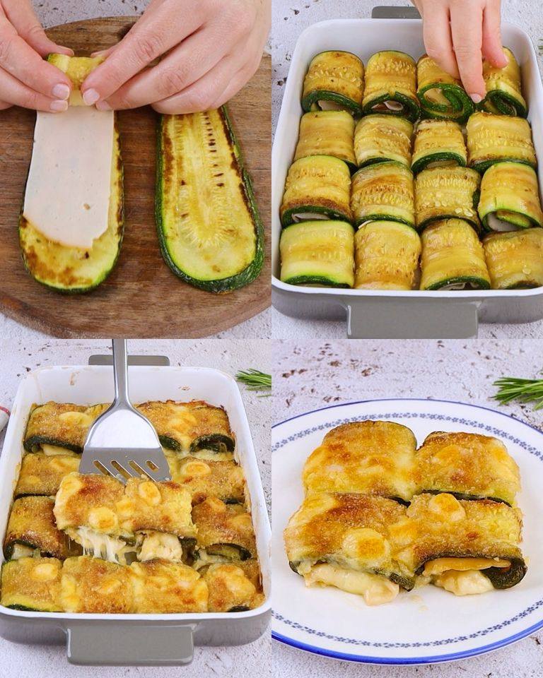 Involtini di zucchine: il piatto leggero e super invitante