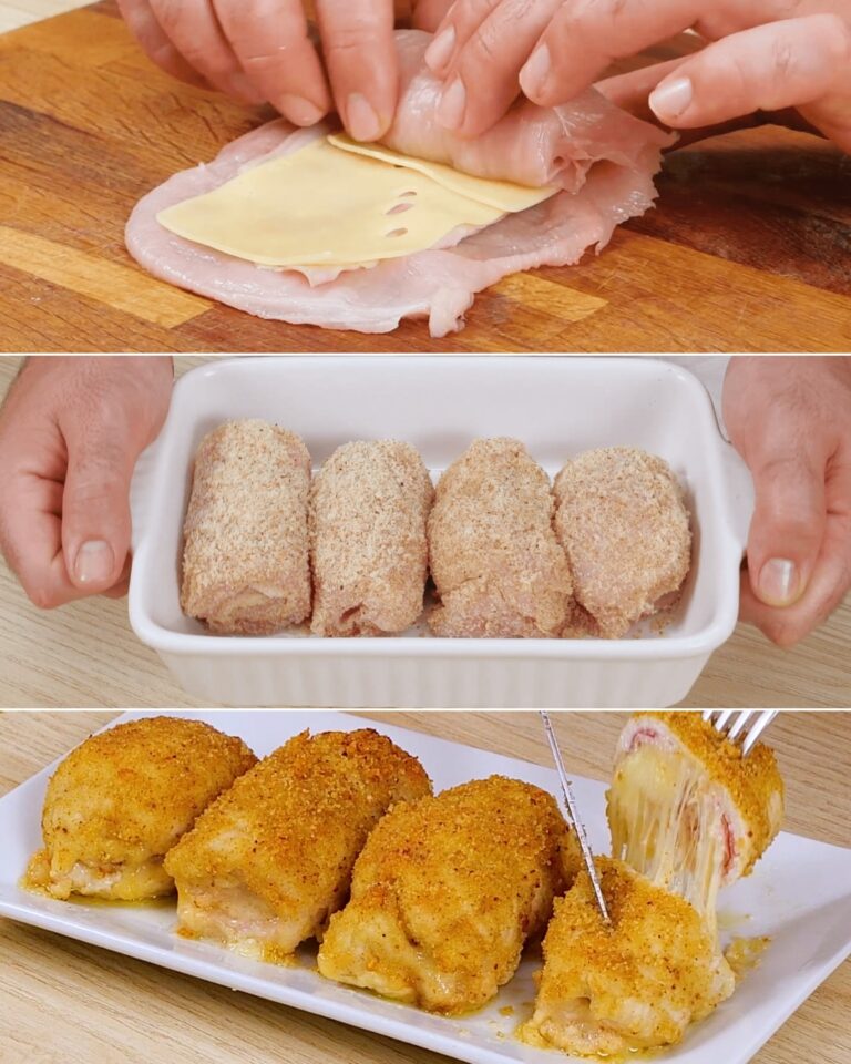 Involtini di pollo: la ricetta del secondo piatto veloce e filante