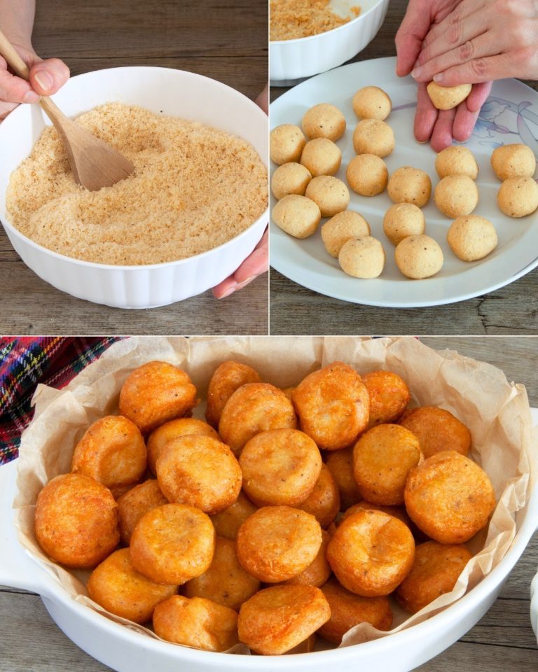 Polpette di parmigiano: