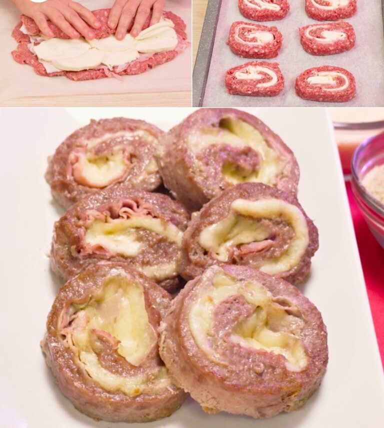 Girelle di carne ripiene: la ricetta del secondo piatto filante farcito con prosciutto e scamorza