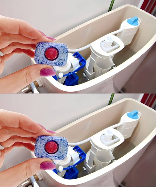 Il bagno resta pulito con un semplice trucco: niente più sporco, macchie e batteri