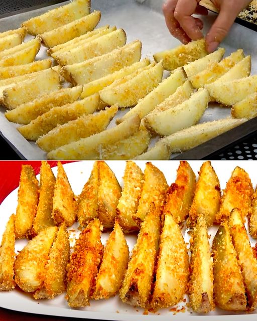 Spicchi di patate al forno