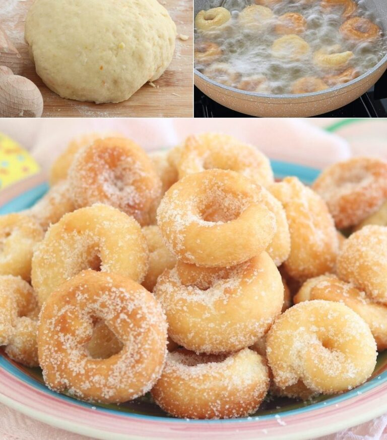 anellini zuccherati di Carnevale