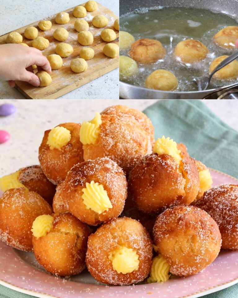 Castagnole Ripiene: la ricetta (fritta e al forno) della variante farcita con crema pasticciera