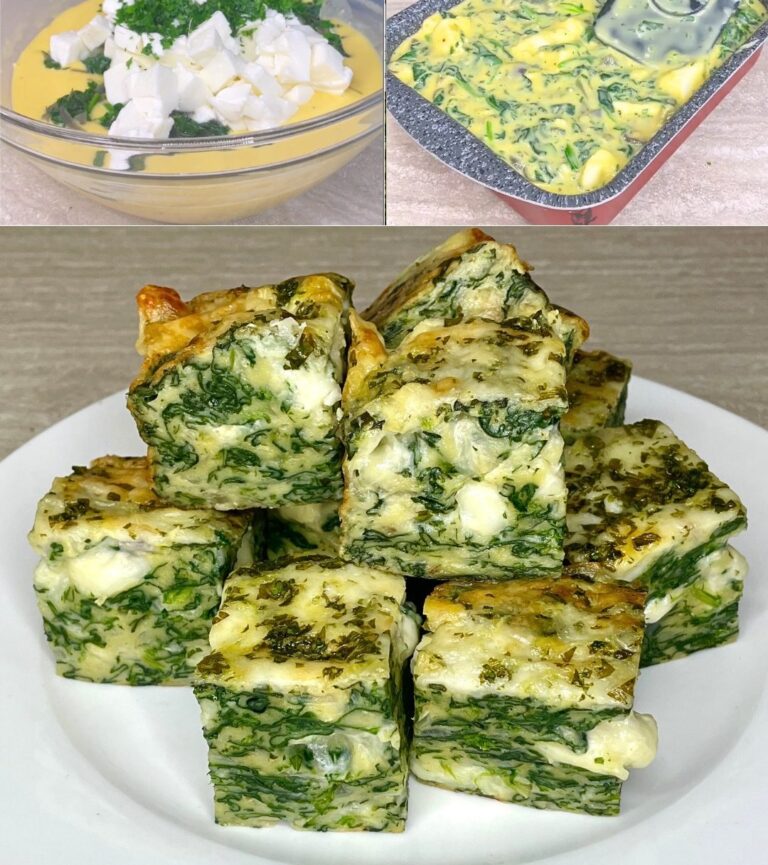 Lo sformato di spinaci