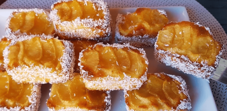 Torta di mele e yogurt con marmellata di albicocche