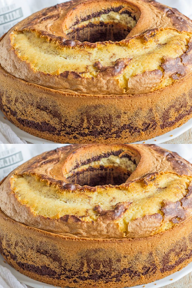 12 cucchiai di torta al cioccolato e arancia