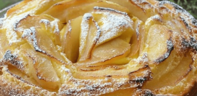 Torta di mele e crema pasticciera senza burro e senza olio
