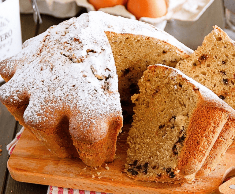 Torta soffice al caffè senza burro e senza latte