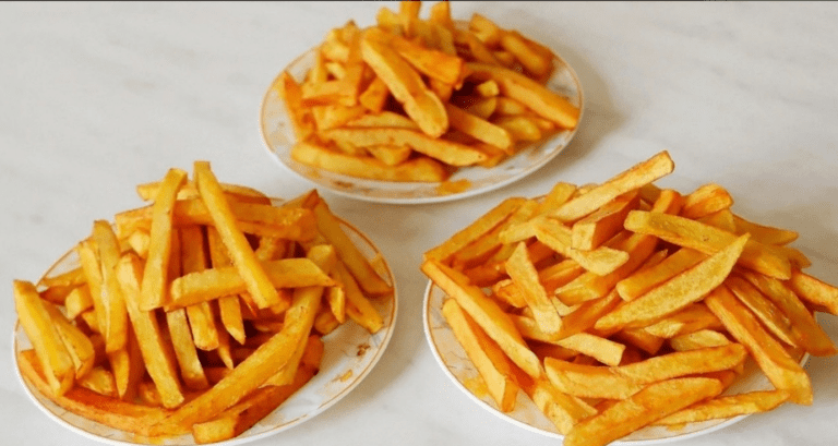 Trick to make crispy fries without a drop of oil