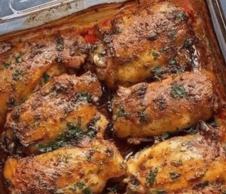 Le cosce di pollo al forno sono un piatto unico delizioso e semplicissimo