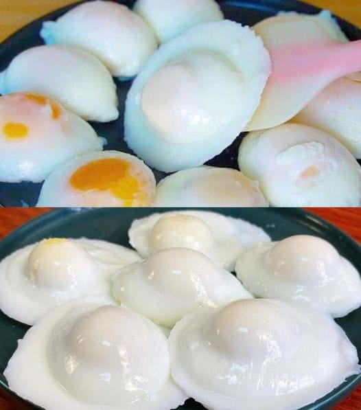 Uova in camicia con friggitrice ad aria