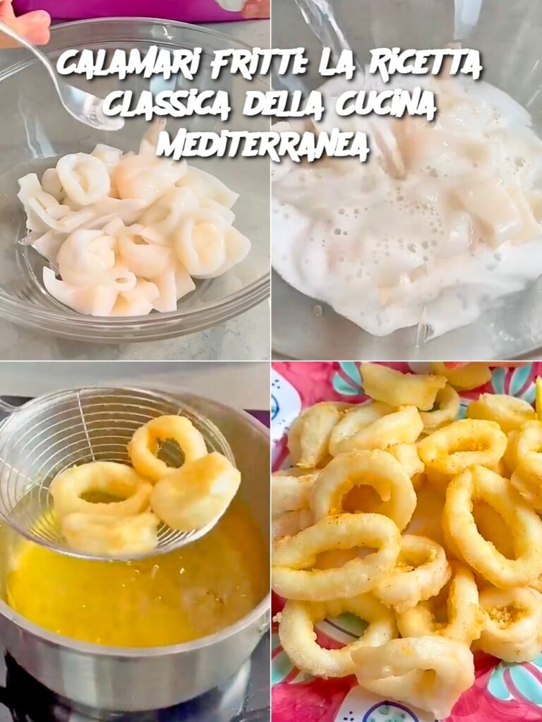 Calamari Fritti: La Ricetta Classica della Cucina Mediterranea