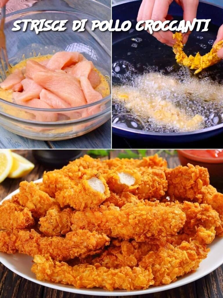 STRISCE DI POLLO CROCCANTI