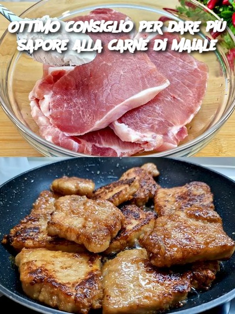 Ottimo consiglio per dare più sapore alla carne di maiale