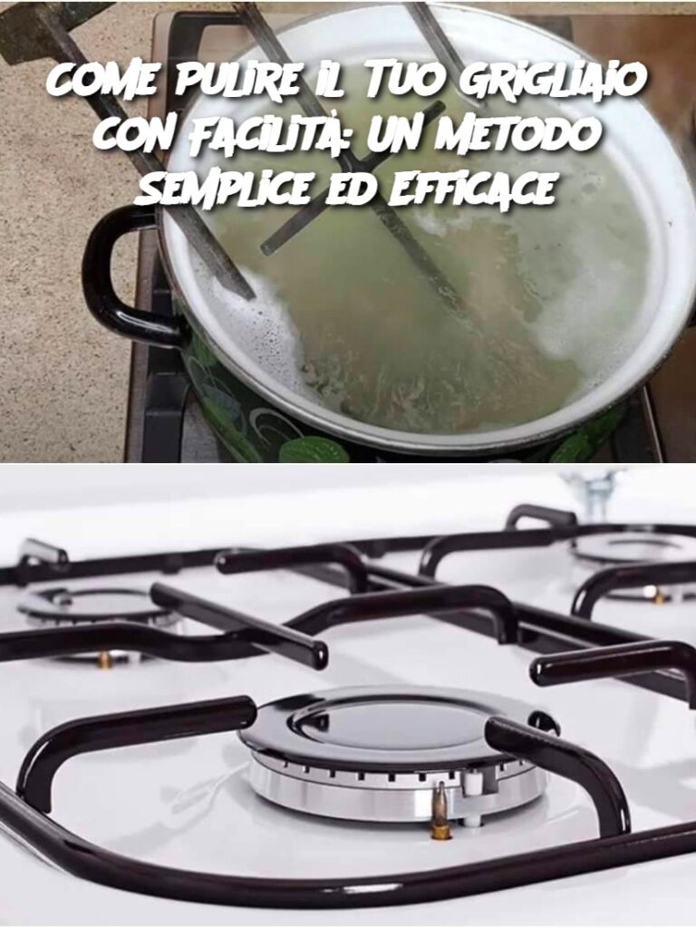 Come Pulire il Tuo Grigliaio con Facilità: Un Metodo Semplice ed Efficace