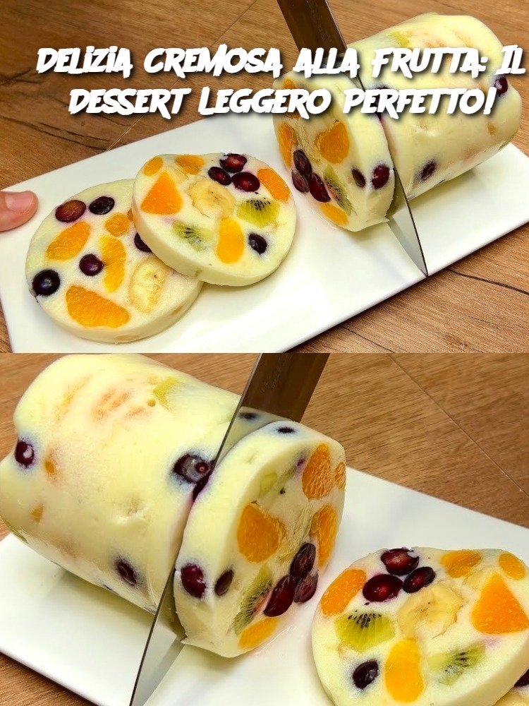 Delizia Cremosa alla Frutta: Il Dessert Leggero Perfetto!