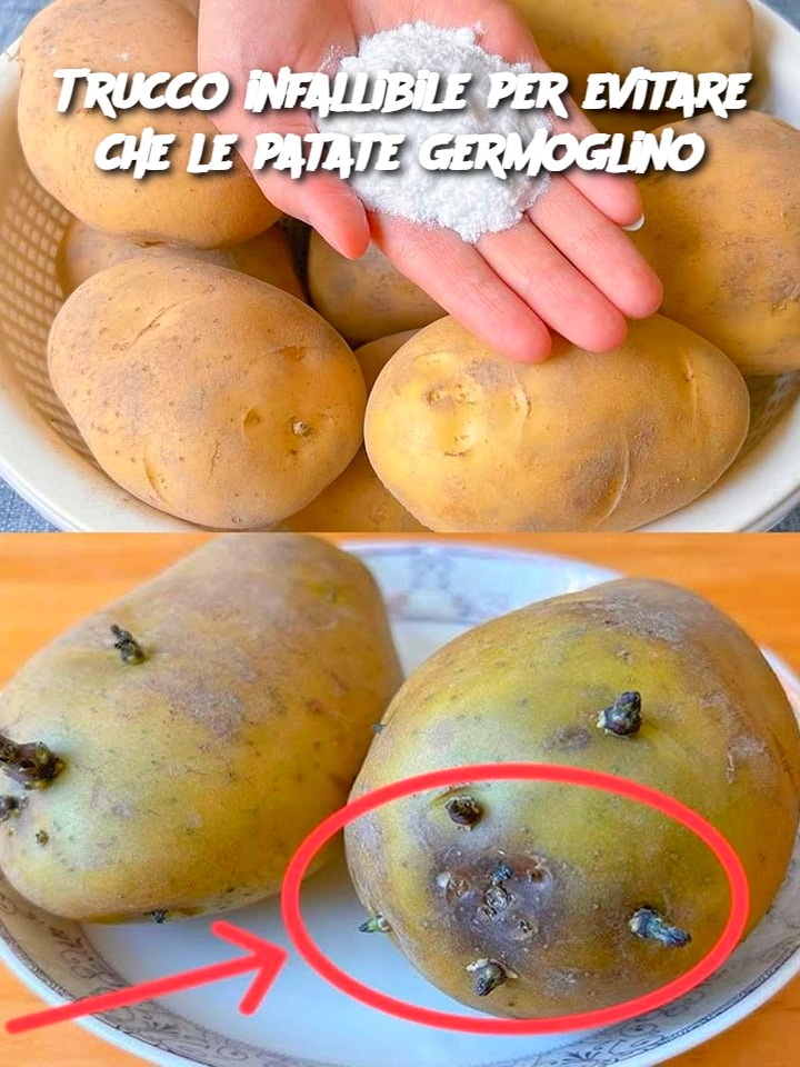 Trucco infallibile per evitare che le patate germoglino