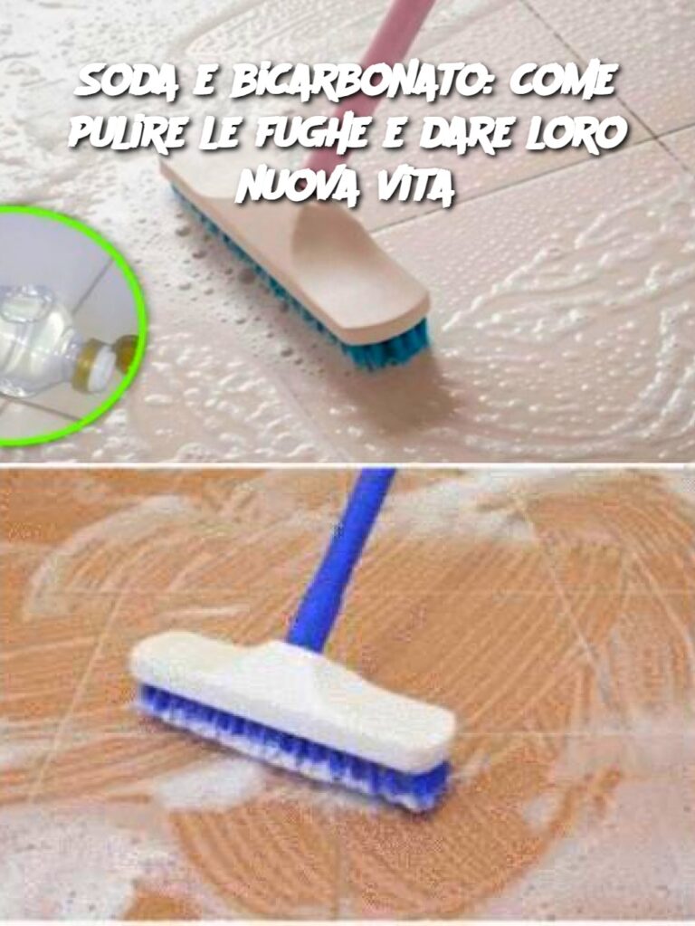 Soda e bicarbonato: come pulire le fughe e dare loro nuova vita