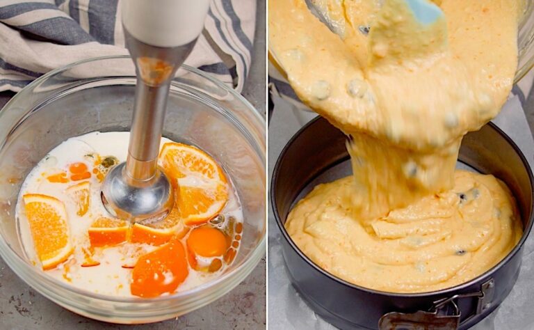 Torta all’arancia con gocce di cioccolato: morbida e golosa!