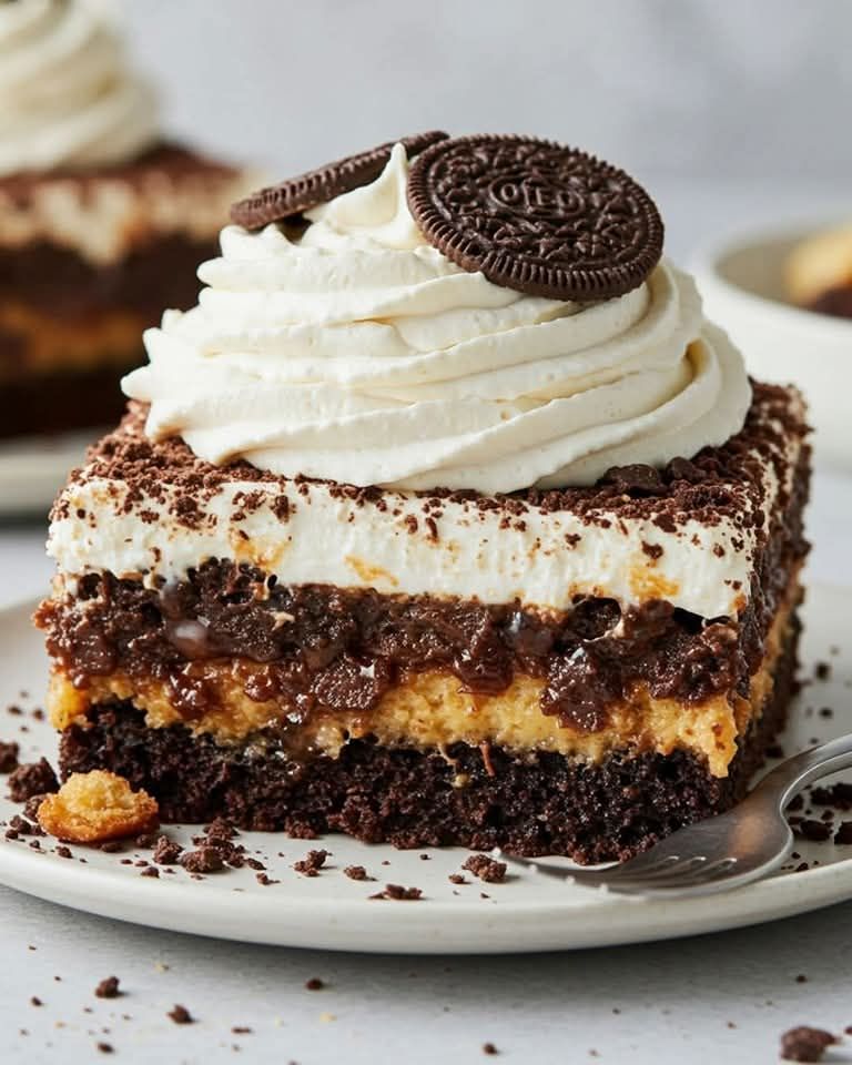 Torta Oreo rovesciata