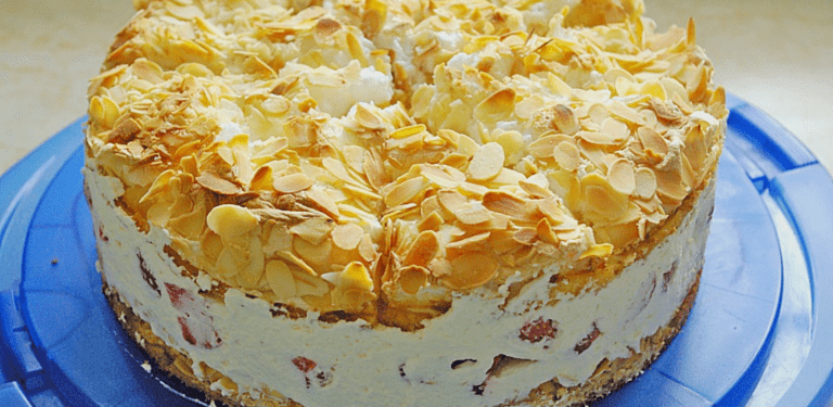 Torta paradiso ai lamponi