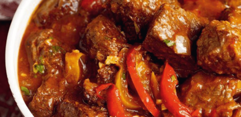 Spezzatino di gulasch ungherese