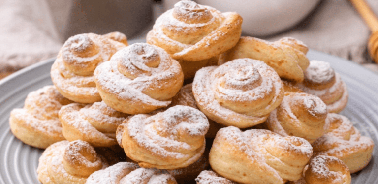 Rosa in pasta spezzata: i biscotti belli e buonissimi!
