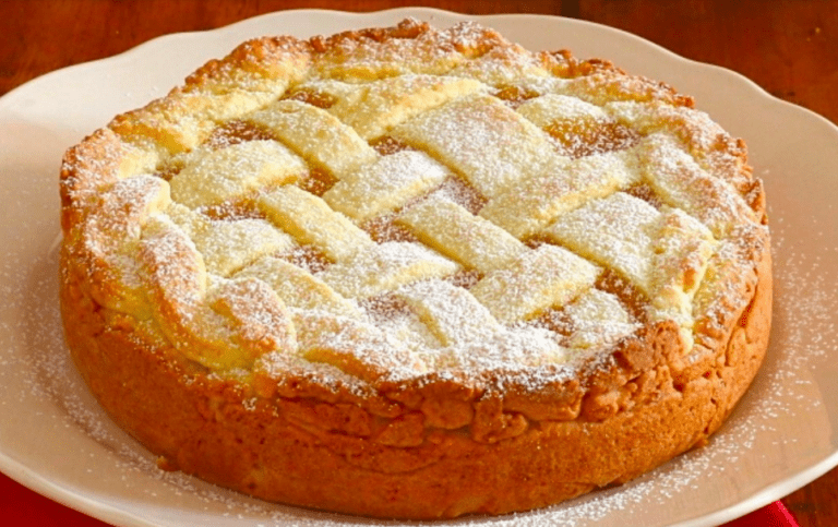 Crostata cuor di mela: