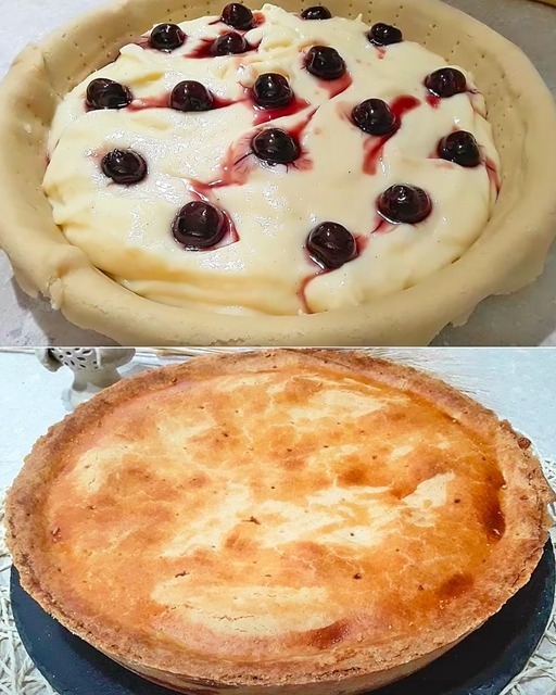 Ripiena di tanta crema e amarene, la torta pasticciotto diventerà la tua preferita! La ricetta