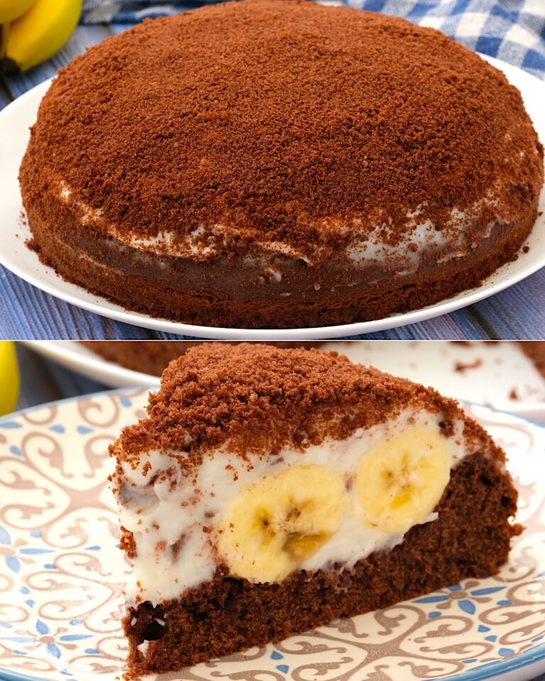 Torta di banane