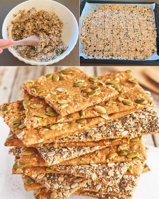 CRACKERS AI SEMI FATTI IN CASA