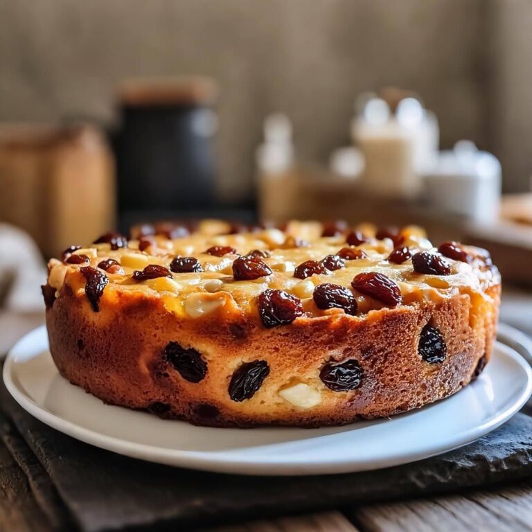 Torta con uvetta, nocciole e mandorle