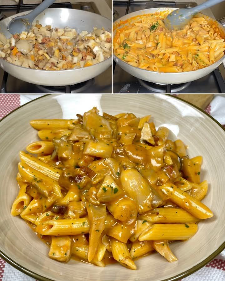 PASTA ALLA BOSCAIOLA