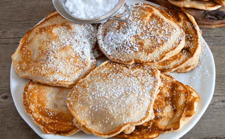 Pancakes alle mele: dolcezza a colazione