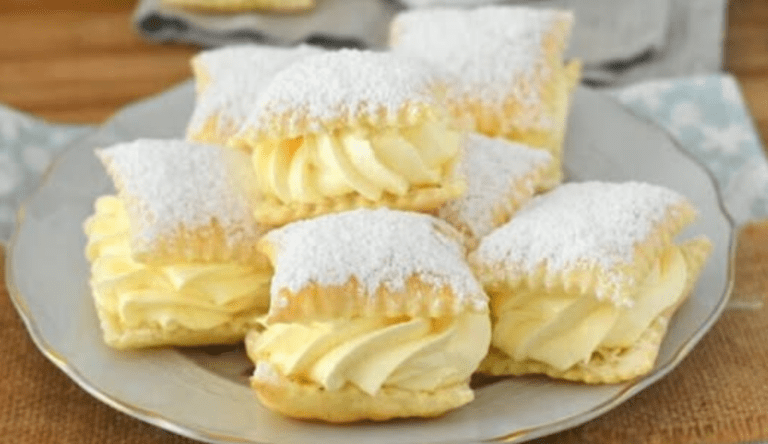 Particelle ripiene di crema paradisiaca, questa è la PERFEZIONE!