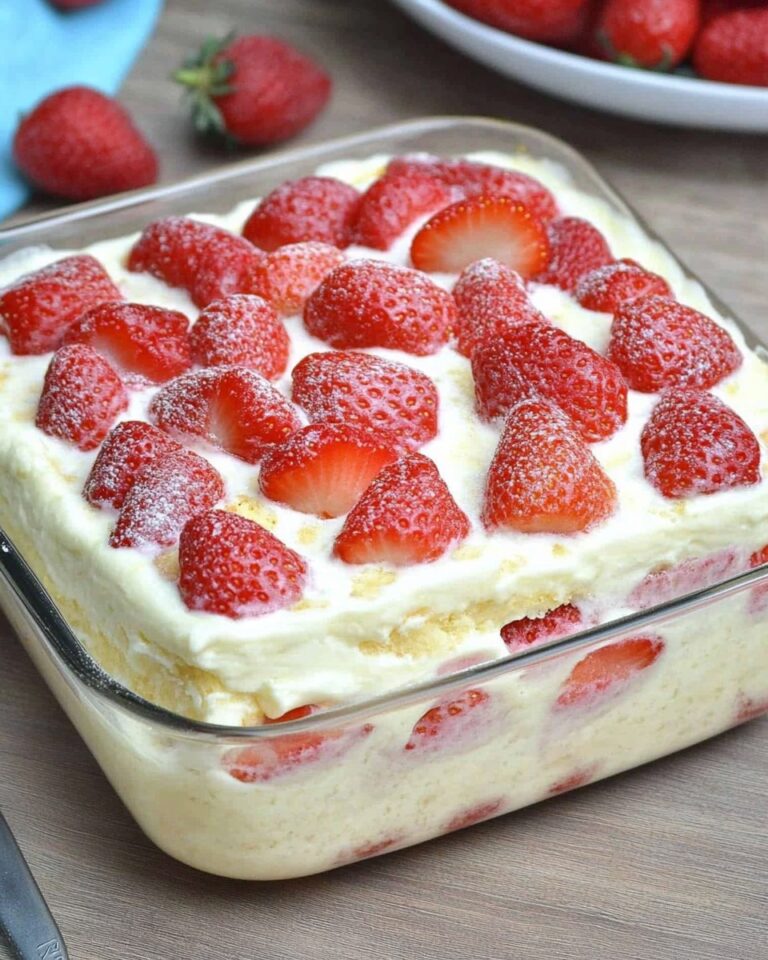 Tiramisù alle fragole