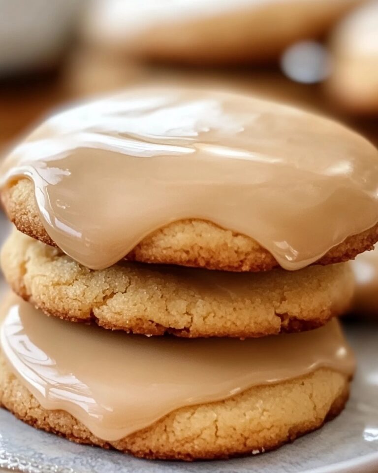 Biscotti all'acero con glassa all'acero