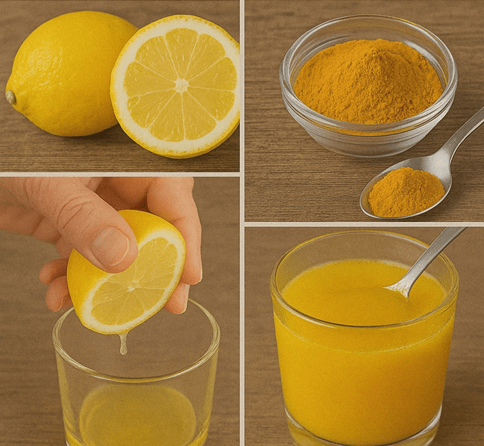 Perdere peso senza dieta: il potere del limone e della curcuma